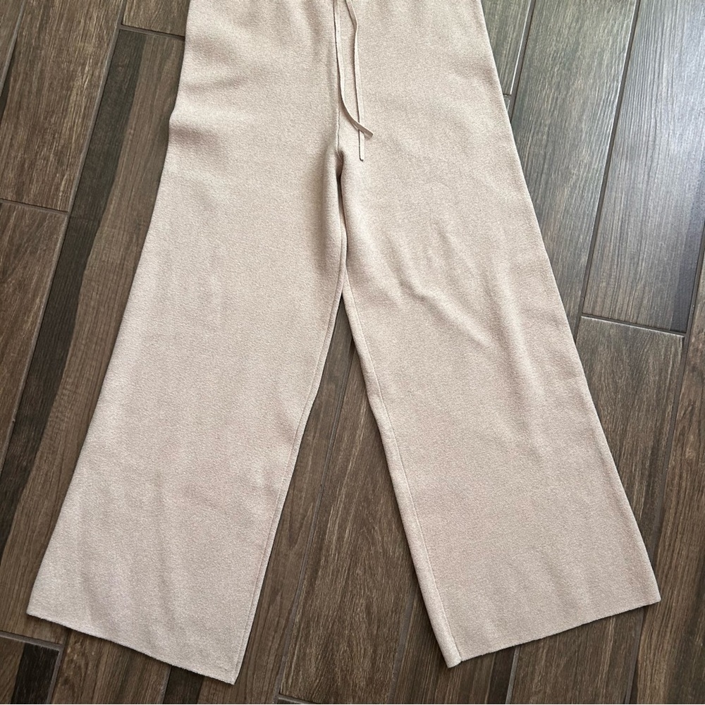 Kilte the Liz Wide Leg Pants in Light Camel Sz L/XL - Picture 3 of 8